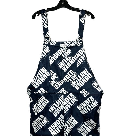 The Office Dunder Mifflin Overalls Jump Suit Unisex NWT - Picture 3 of 9
